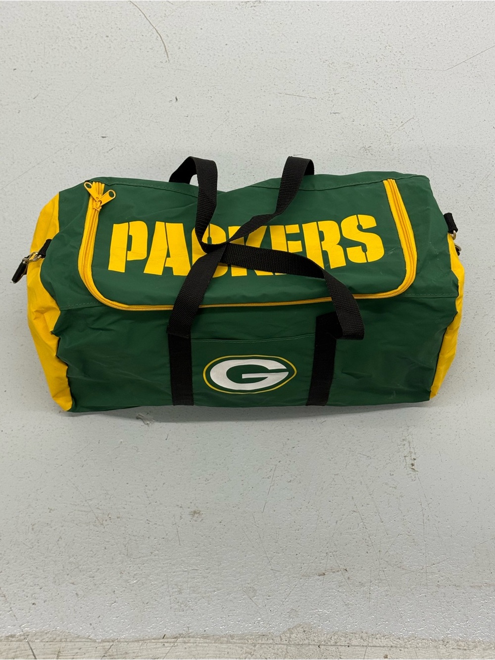 “Green Bay Packers”Green and Yellow Duffle Bag